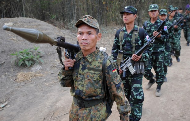 စစ်ကောင်စီ ဝင်ရောက်စီးနင်းတဲ့ KNU ထိန်းချုပ်နယ်မြေ လေးကေ့ကော်မှာ တိုက်ပွဲပြင်းထန်