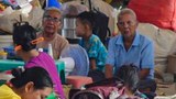 ကျောက်တော် စစ်ဘေးဒုက္ခသည်တွေ စားဝတ်နေရေးခက်ခဲနေ