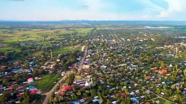 ကျွန်းလှမြို့နယ်က NUG စာသင်ကျောင်း လေကြောင်းနဲ့ တိုက်ခိုက်ခံရ