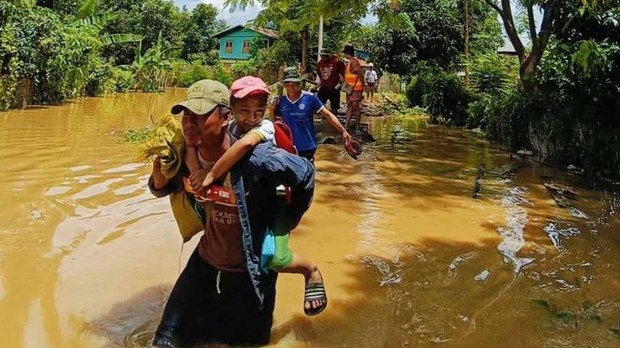 လင်းခေးမှာ ရေကြီးမှုကြောင့် လူနှစ်သောင်းကျော် ရေဘေးဒုက္ခကြုံ လင်းခေးမှာ ရေကြီးမှုကြောင့် လူနှစ်သောင်းကျော် ရေဘေးဒုက္ခကြုံ