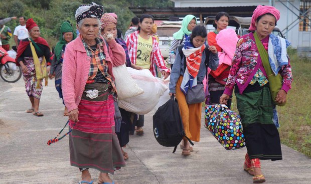 တိုက်ပွဲတွေပြင်းထန်နေလို့ လွိုင်ကော်ဒေသခံ နှစ်သောင်းကျော် ထွက်ပြေးနေရ တိုက်ပွဲတွေပြင်းထန်နေလို့ လွိုင်ကော်ဒေသခံ နှစ်သောင်းကျော် ထွက်ပြေးနေရ