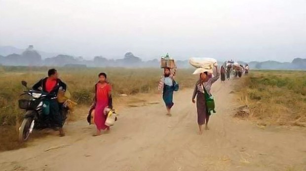 မကွေးတိုင်း မြို့နယ်သုံးခုမှာ စစ်ကြောင်းတွေကြောင့် လူနှစ်သောင်းခန့် ထွက်ပြေးနေရ မကွေးတိုင်း မြို့နယ်သုံးခုမှာ စစ်ကြောင်းတွေကြောင့် လူနှစ်သောင်းခန့် ထွက်ပြေးနေရ