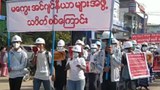 မကွေးတိုင်းမှာ ပြည်ထောင်စုနေ့ အထွေထွေသပိတ်ဆင်နွှဲ