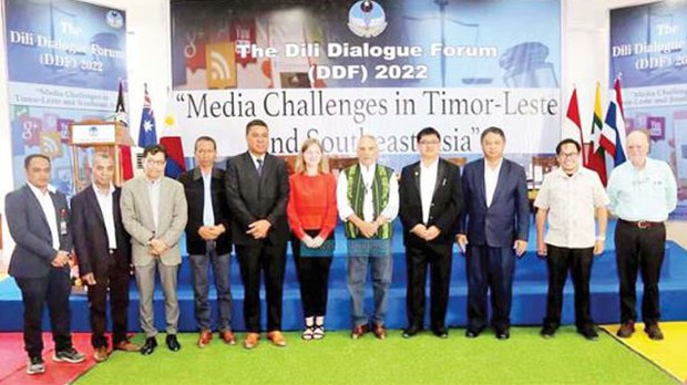 အရှေ့တီမောမီဒီယာညီလာခံမှာ စစ်ကောင်စီကိုယ်စားလှယ်ရဲ့တင်ပြချက်တွေပြစ်တင်ရှုတ်ချခံရ အရှေ့တီမောမီဒီယာညီလာခံမှာ စစ်ကောင်စီကိုယ်စားလှယ်ရဲ့တင်ပြချက်တွေပြစ်တင်ရှုတ်ချခံရ