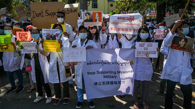 doctor protest doctor protest