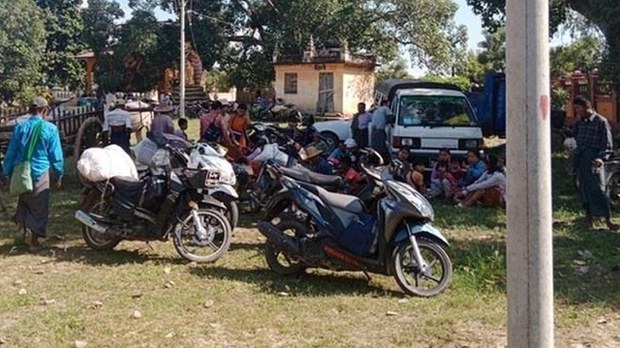 ရေဦးမှာ စစ်ကြောင်းထိုးလို့ ဒေသခံငါးထောင်ကျော် ထွက်ပြေးနေရ ရေဦးမှာ စစ်ကြောင်းထိုးလို့ ဒေသခံငါးထောင်ကျော် ထွက်ပြေးနေရ