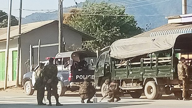 မတူပီမှာ စစ်ကောင်စီတပ်နဲ့ CDF တပ်တို့ နှစ်ရက်တာ တိုက်ပွဲဖြစ်ပွားနေ