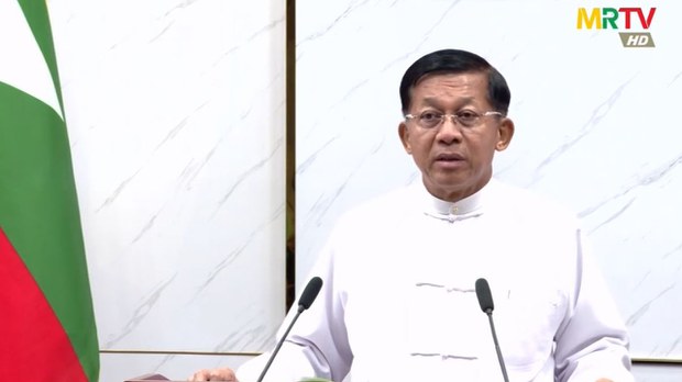 အာဆီယံ အထူးကိုယ်စားလှယ် တောင်းဆိုမှု ညှိနှိုင်းမရတာတွေ ရှိကြောင်း စစ်ကောင်စီဥက္ကဋ္ဌပြော အာဆီယံ အထူးကိုယ်စားလှယ် တောင်းဆိုမှု ညှိနှိုင်းမရတာတွေ ရှိကြောင်း စစ်ကောင်စီဥက္ကဋ္ဌပြော