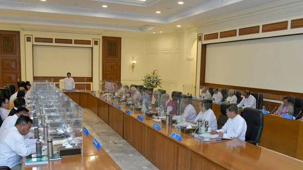 ရွေးကောက်ပွဲဖြစ်အောင် ကြိုးပမ်းရမယ်လို့ စစ်ကောင်စီဥက္ကဋ္ဌပြော ရွေးကောက်ပွဲဖြစ်အောင် ကြိုးပမ်းရမယ်လို့ စစ်ကောင်စီဥက္ကဋ္ဌပြော