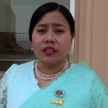 ရခိုင်ပြည်နယ်ကိုယ်စားပြု ပြည်ထောင်စုလွှတ်တော် ကိုယ်စားလှယ် ဒေါ်ထုမေ