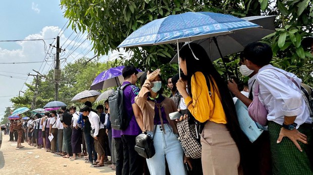 ပြည်ပအလုပ်သမားစေလွှတ်မဲ့ အရေအတွက် စစ်ကောင်စီ ကန့်သတ် ပြည်ပအလုပ်သမားစေလွှတ်မဲ့ အရေအတွက် စစ်ကောင်စီ ကန့်သတ်