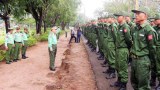 တိုက်ပွဲတွေ ပြင်းထန်နေချိန် စစ်ကောင်စီက စစ်မှုထမ်း အမှတ်စဉ် (၅) သင်တန်းဖွင့်