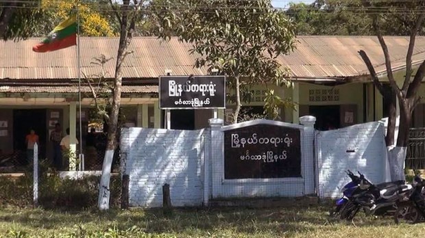စစ်တပ်နယ်မြေ မင်္ဂလာဒုံမြို့နယ်ထဲက တရားရုံးထဲမှာ ဗုံးပေါက်ကွဲ