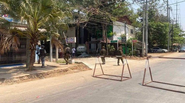 မင်္ဂလာဒုံနဲ့ လှည်းကူးမြို့နယ်က စစ်ကောင်စီစခန်းတွေ တိုက်ခိုက်ခံရ မင်္ဂလာဒုံနဲ့ လှည်းကူးမြို့နယ်က စစ်ကောင်စီစခန်းတွေ တိုက်ခိုက်ခံရ