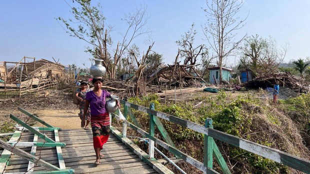 မိုခါမုန်တိုင်းသင့်ဒေသ နိုင်ငံတကာအကူအညီပိတ်ပင်ခံရမှုကြောင့် အခြေအနေပိုဆိုးလာနိုင် မိုခါမုန်တိုင်းသင့်ဒေသ နိုင်ငံတကာအကူအညီပိတ်ပင်ခံရမှုကြောင့် အခြေအနေပိုဆိုးလာနိုင်