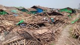 တိမ်ညို ဒုက္ခသည်စခန်းမှာ နေအိမ်တွေ ပြန်လည် ထူထောင်ဖို့ အခက်အခဲ ရှိနေ
