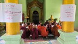 သံဃာတော်‌တွေ သပိတ်မှောက်ကံဆောင်တဲ့ မြို့နယ် နှစ်ဆယ်အထိရှိလာ