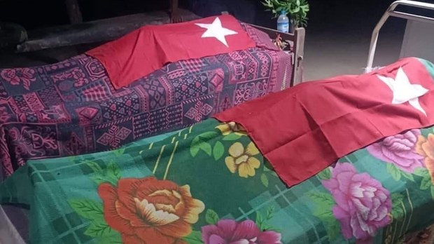 မုံရွာမှာ လေကြောင်းနဲ့ စစ်ကြောင်းထိုးတိုက်ခိုက်မှုတွေကြောင့် သုံးဦးသေဆုံး မုံရွာမှာ လေကြောင်းနဲ့ စစ်ကြောင်းထိုးတိုက်ခိုက်မှုတွေကြောင့် သုံးဦးသေဆုံး