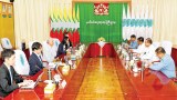 မစ္စတာ ဆာဆာကာဝါ မြန်မာပြည်ကတိုက်ပွဲတွေအကြောင်း လာရောက်ဆွေးနွေး