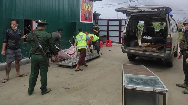 မူဆယ် ဂိမ်းရုံပစ်ခတ်မှု ပြည်သူ့စစ်တစ်ဦးနဲ့ အရပ်သားတစ်ဦး သေဆုံး မူဆယ် ဂိမ်းရုံပစ်ခတ်မှု ပြည်သူ့စစ်တစ်ဦးနဲ့ အရပ်သားတစ်ဦး သေဆုံး