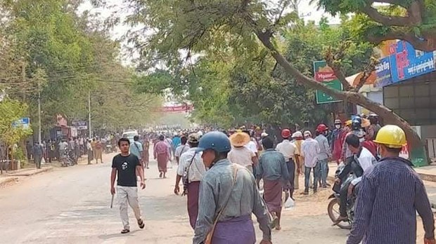 မြိုင်မှာ ဒေသခံ ၁၁ ဦး ဖမ်းဆီးခံရပြီး PDF ခေါင်းဆောင်တစ်ဦး သေဆုံး