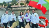 မြန်မာကိုယ်စားပြု အိုလံပစ် အားကစားပြိုင်ပွဲ ဝင်ခဲ့သူတွေကို ပြင်သစ်သံရုံး ဂုဏ်ပြု