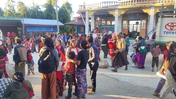 နမ့်ဆန်မြို့ပေါ်က စစ်ဘေးဒုက္ခသည် ၆၀၀ ကျော် နေရပ်မပြန်နိုင်သေး နမ့်ဆန်မြို့ပေါ်က စစ်ဘေးဒုက္ခသည် ၆၀၀ ကျော် နေရပ်မပြန်နိုင်သေး
