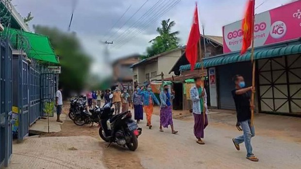 ရွှေဘိုမှာ လူကိုးယောက် သံသယနဲ့အဖမ်းခံရ တစ်ယောက် သေဆုံး ရွှေဘိုမှာ လူကိုးယောက် သံသယနဲ့အဖမ်းခံရ တစ်ယောက် သေဆုံး