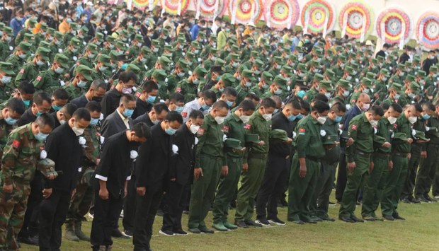 ဦးဖုန်ကြားရှင်ဈာပန မဟာမိတ်ခေါင်းဆောင်တွေ တက်ရောက် ဦးဖုန်ကြားရှင်ဈာပန မဟာမိတ်ခေါင်းဆောင်တွေ တက်ရောက်
