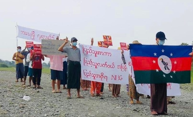 မြို့နယ် ၁၅ မြို့နယ်မှာ NUG ကြားကာလတရားစီရင်ရေး စတင် မြို့နယ် ၁၅ မြို့နယ်မှာ NUG ကြားကာလတရားစီရင်ရေး စတင်