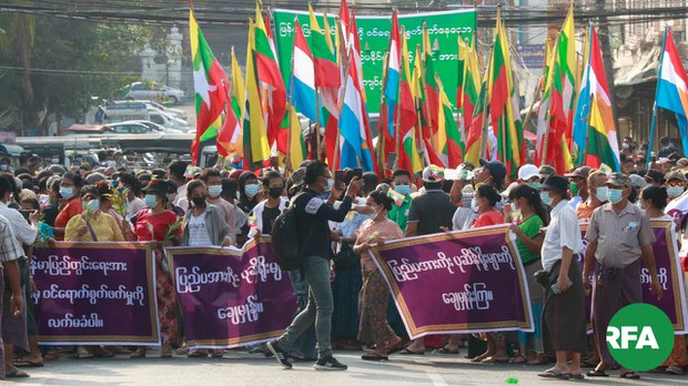 မီဒီယာကို ဆန္ဒပြသူတွေ ခြိမ်းခြောက်တယ်လို့ မီဒီယာကောင်စီထုတ်ပြန် မီဒီယာကို ဆန္ဒပြသူတွေ ခြိမ်းခြောက်တယ်လို့ မီဒီယာကောင်စီထုတ်ပြန်