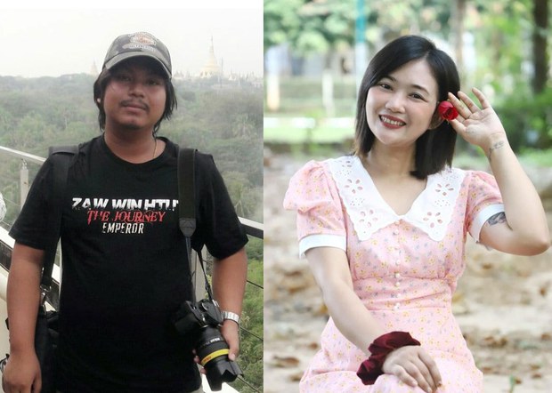 ဆန္ဒပြပွဲမှာ ကားနဲ့တိုက် ဖမ်းဆီးခံရသူ သတင်းသမားနှစ်ဦးကို ချက်ချင်းပြန်လွှတ်ဖို့ CPJ တောင်းဆို ဆန္ဒပြပွဲမှာ ကားနဲ့တိုက် ဖမ်းဆီးခံရသူ သတင်းသမားနှစ်ဦးကို ချက်ချင်းပြန်လွှတ်ဖို့ CPJ တောင်းဆို