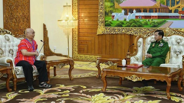 စစ်ကောင်စီဥက္ကဋ္ဌနဲ့ KNU ဥက္ကဋ္ဌဟောင်း စောမူတူးစေးဖိုး ငြိမ်းချမ်းရေးဆွေးနွေး စစ်ကောင်စီဥက္ကဋ္ဌနဲ့ KNU ဥက္ကဋ္ဌဟောင်း စောမူတူးစေးဖိုး ငြိမ်းချမ်းရေးဆွေးနွေး