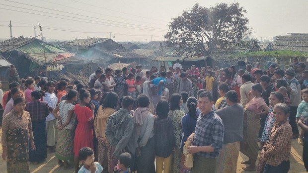 စစ်တွေမြို့နယ်မှာ တိုက်ပွဲဖြစ်နေပြီး စစ်ကောင်စီတပ် ဗုံးကြဲတိုက်ခိုက် စစ်တွေမြို့နယ်မှာ တိုက်ပွဲဖြစ်နေပြီး စစ်ကောင်စီတပ် ဗုံးကြဲတိုက်ခိုက်