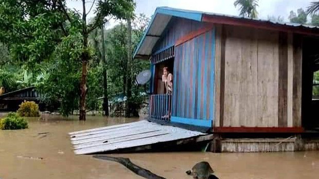 မုန်တိုင်းငယ်ကြောင့် တိုင်းနဲ့ ပြည်နယ် လေးခုမှာ မိုးကြီးနိုင် မုန်တိုင်းငယ်ကြောင့် တိုင်းနဲ့ ပြည်နယ် လေးခုမှာ မိုးကြီးနိုင်