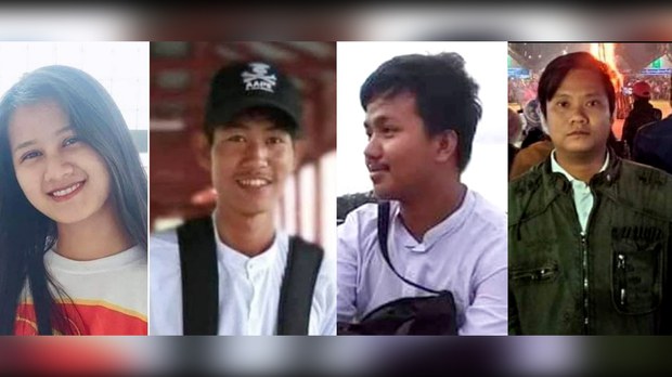 ဗကသများအဖွဲ့ချုပ်အဖွဲ့ဝင် ကျောင်းသားလေးယောက် နှစ်ရှည်ထောင်ဒဏ်ချမှတ်ခံရ ဗကသများအဖွဲ့ချုပ်အဖွဲ့ဝင် ကျောင်းသားလေးယောက် နှစ်ရှည်ထောင်ဒဏ်ချမှတ်ခံရ
