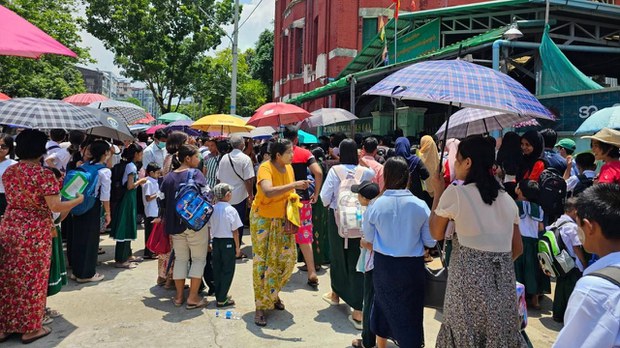 ဒီနှစ်အတွက် ကျောင်းအပ်နှံသူ ခြောက်သန်းကျော်ရှိကြောင်း စစ်ကောင်စီပြော ဒီနှစ်အတွက် ကျောင်းအပ်နှံသူ ခြောက်သန်းကျော်ရှိကြောင်း စစ်ကောင်စီပြော