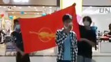 စံရိပ်ငြိမ်က ဂမုန်းပွင့်ကုန်တိုက်မှာ ဗကသကျောင်းသားတွေ ဆန္ဒပြ