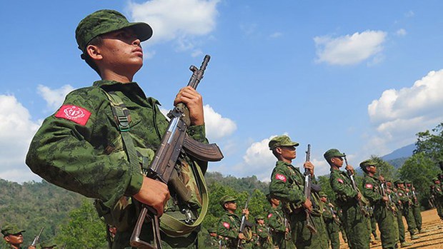 ငပလီကမ်းခြေက တပ်ရင်းနှစ်ခုကို AA အပြင်းအထန်ထိုးစစ်ဆင်