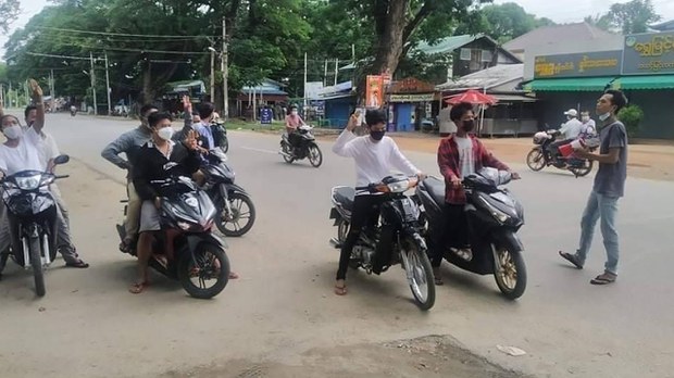 နေပြည်တော်က ဆန္ဒပြလူငယ် သုံးဦးကို စစ်ကောင်စီဖမ်းဆီး