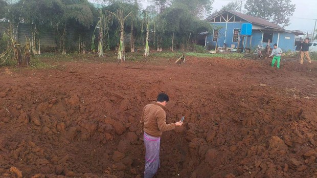 TNLA သိမ်းပိုက်ထားတဲ့ ကွတ်ခိုင်မြို့ ထပ်မံဗုံးကြဲခံရ TNLA သိမ်းပိုက်ထားတဲ့ ကွတ်ခိုင်မြို့ ထပ်မံဗုံးကြဲခံရ