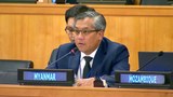 မြန်မာအမျိုးသမီးတွေ အကာအကွယ်ရဖို့ ကုလမှာ ဦးကျော်မိုးထွန်း တင်ပြ
