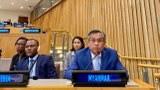 နေရပ်စွန့်ခွာထွက်ပြေးလာရတဲ့ မြန်မာနိုင်ငံသားတွေကိုကူညီဖို့ ကုလကို  ဦးကျော်မိုးထွန်း တောင်းဆို
