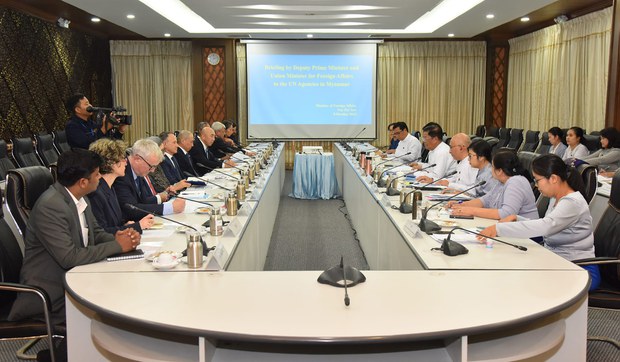 ကုလအဖွဲ့အစည်းတွေ ဘက်မလိုက်ဖို့ စစ်ကောင်စီ ပြော ကုလအဖွဲ့အစည်းတွေ ဘက်မလိုက်ဖို့ စစ်ကောင်စီ ပြော