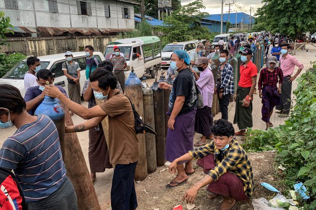 မြန်မာ့ကိုဗစ်ကူးစက်မှု တိုက်ဖျက်ရေး ကုလအကူအညီ လိုအပ် မြန်မာ့ကိုဗစ်ကူးစက်မှု တိုက်ဖျက်ရေး ကုလအကူအညီ လိုအပ်