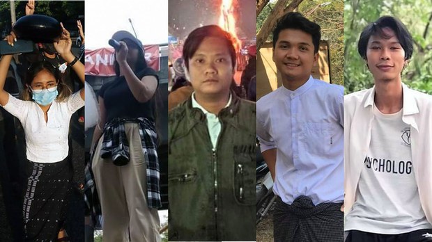 တက္ကသိုလ် ကျောင်းသူ၊ ကျောင်းသား ခုနစ်ဦး ထောင်နှစ်နှစ်ကနေ ၂၅ နှစ်အထိ ချမှတ်ခံရ တက္ကသိုလ် ကျောင်းသူ၊ ကျောင်းသား ခုနစ်ဦး ထောင်နှစ်နှစ်ကနေ ၂၅ နှစ်အထိ ချမှတ်ခံရ