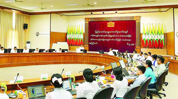 မဲစာရင်း မှန်ကန်ရေး လုပ်ဆောင်နေကြောင်း စစ်ကောင်စီ UEC ပြော မဲစာရင်း မှန်ကန်ရေး လုပ်ဆောင်နေကြောင်း စစ်ကောင်စီ UEC ပြော