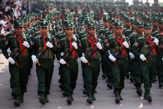 စစ်အာဏာသိမ်းမှုနဲ့ ပတ်သက်ပြီး နှုတ်ဆိတ်မနေဖို့ "ဝ" စစ်တပ်ကို လူငယ်တွေတောင်းဆို