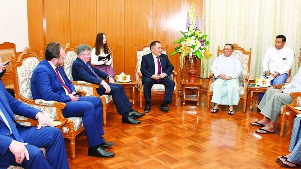 ရွေးကောက်ပွဲကို ရုရှား ကူညီမယ်လို့ စစ်ကောင်စီ ပြော ရွေးကောက်ပွဲကို ရုရှား ကူညီမယ်လို့ စစ်ကောင်စီ ပြော