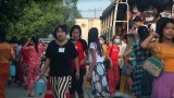 အမျိုးသမီးအလုပ်သမားတွေ ခေတ်ကာလနဲ့လျော်ညီတဲ့ လုပ်ခလစာရဖို့ တောင်းဆို